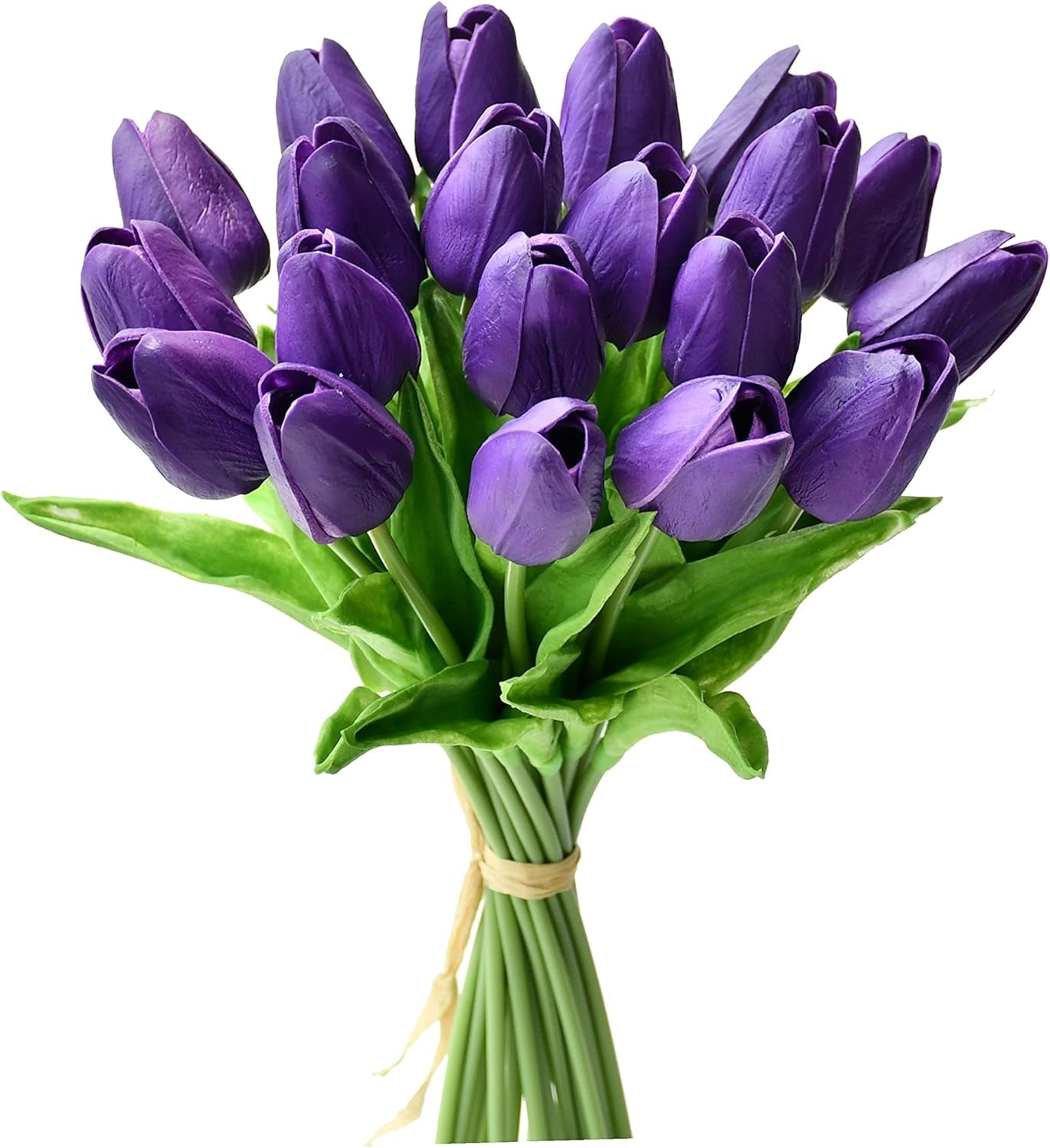 Baby Sound Machine Artificial Tulip Silk Fake Flowers