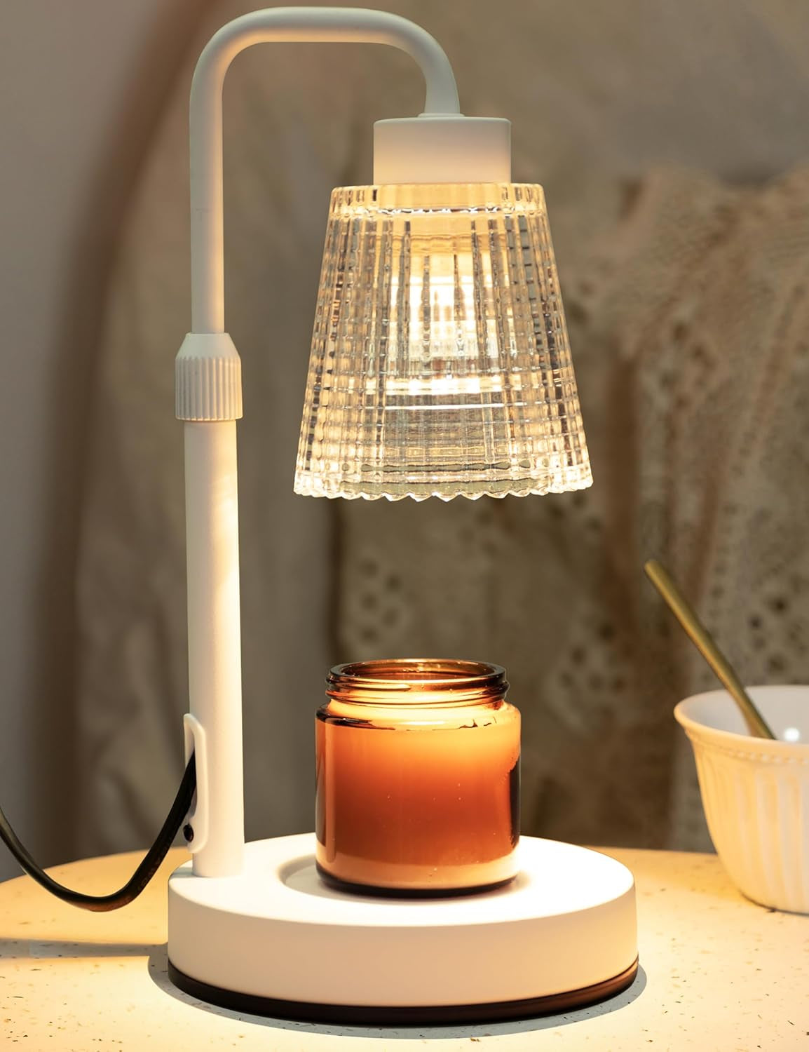 Candle Lamp with Timer Dimmable