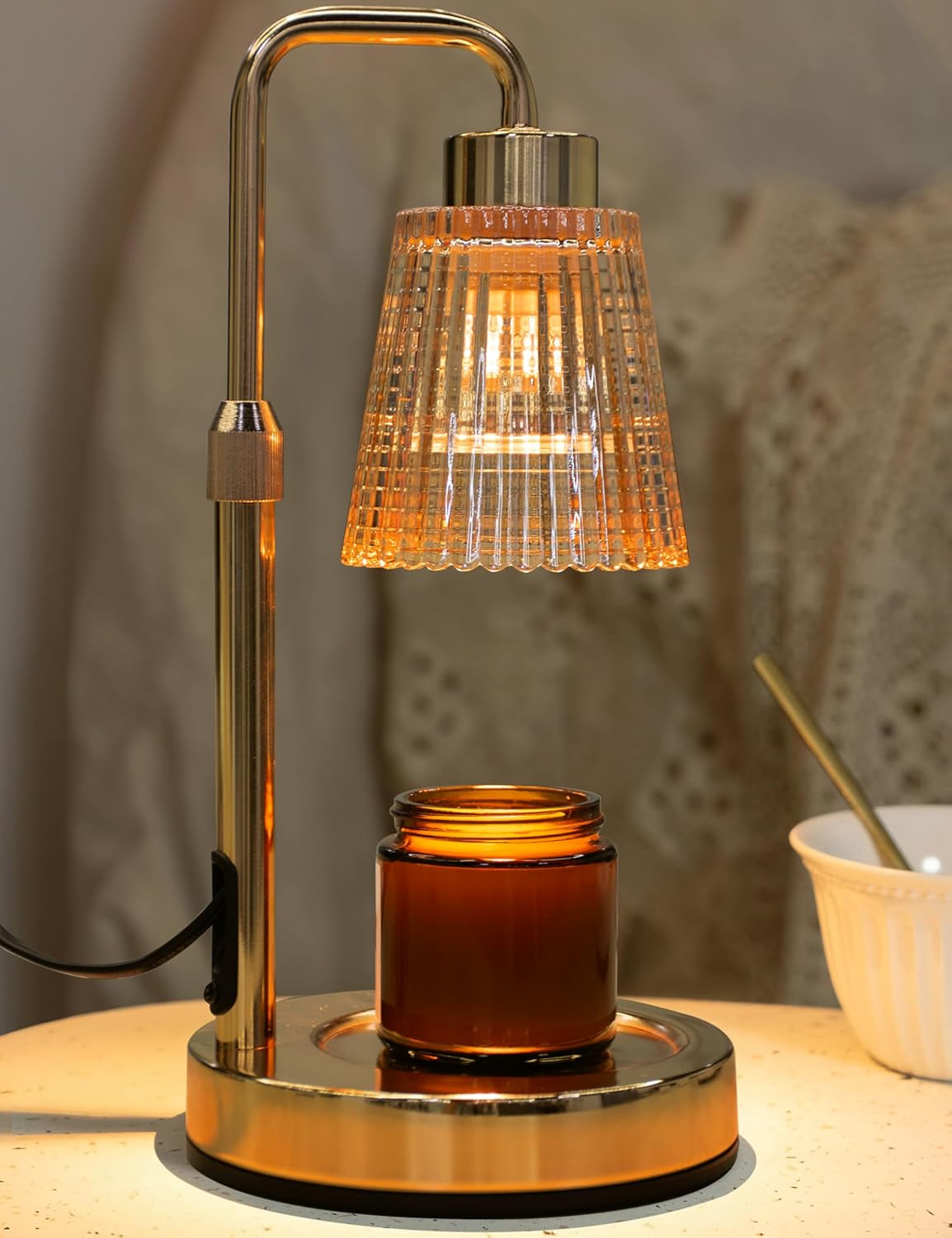 Candle Lamp with Timer Dimmable