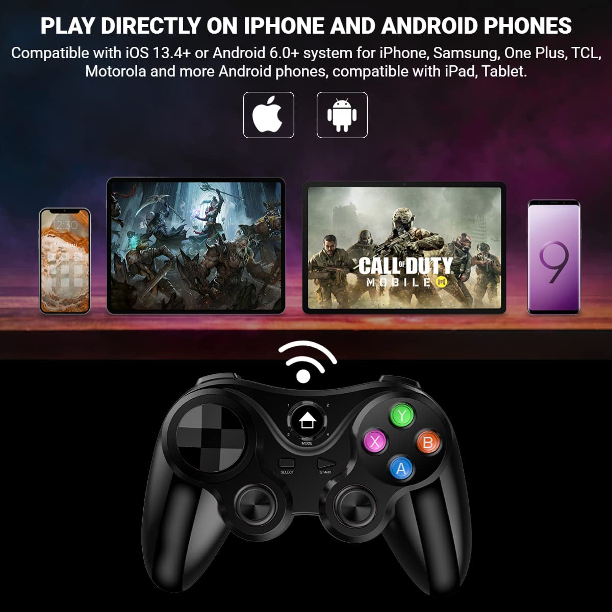 Bluetooth Gamepad Joystick