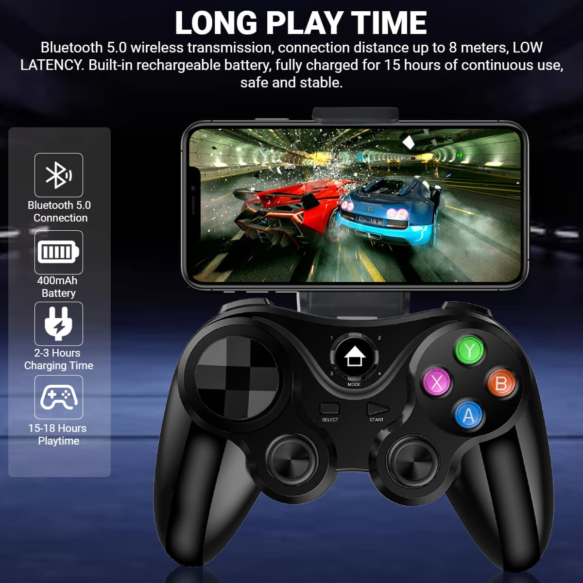 Bluetooth Gamepad Joystick