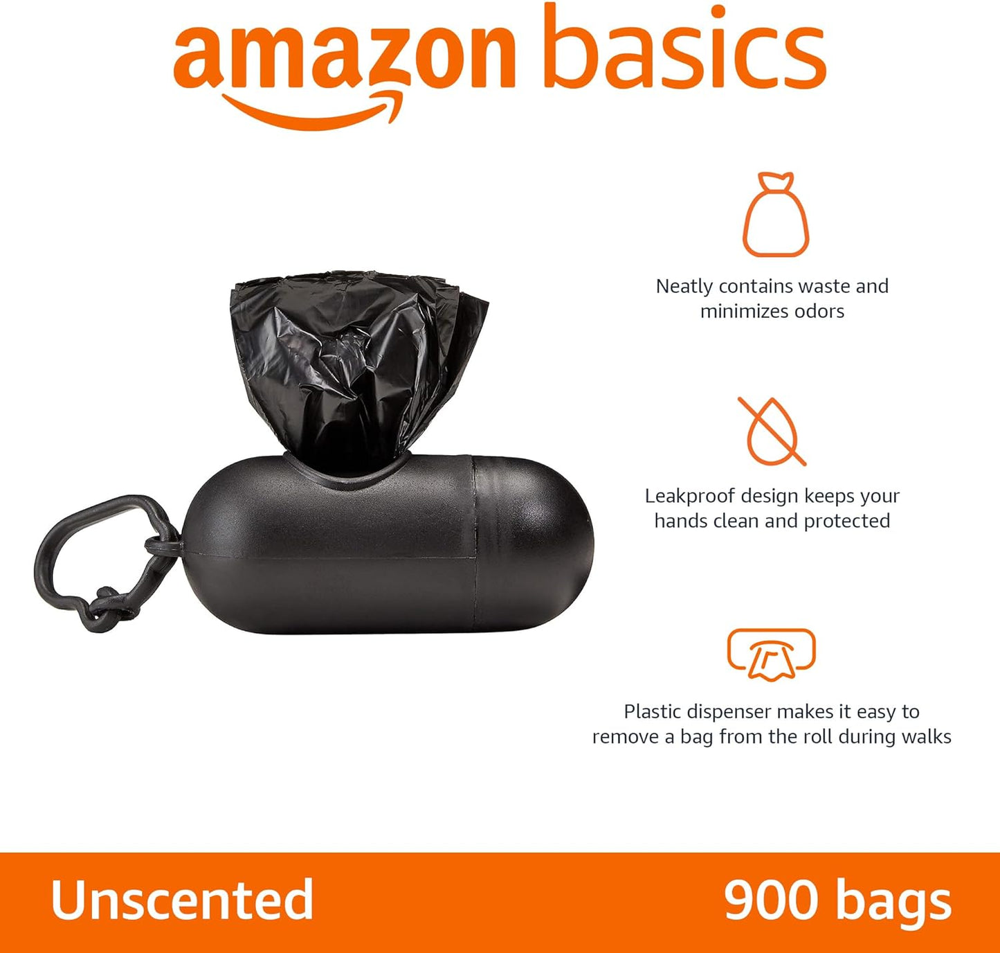 Dog Poop Bags with Dispenser