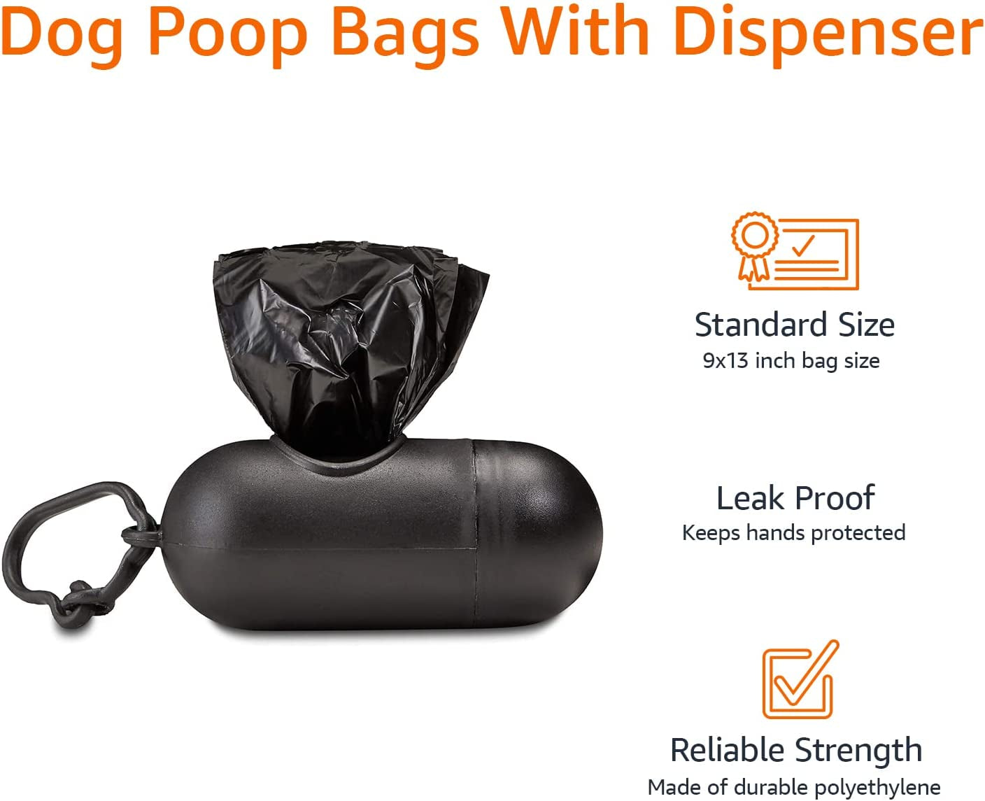 Dog Poop Bags with Dispenser