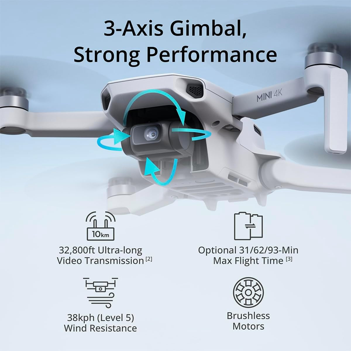 Drone with 4K UHD Camera for Adult