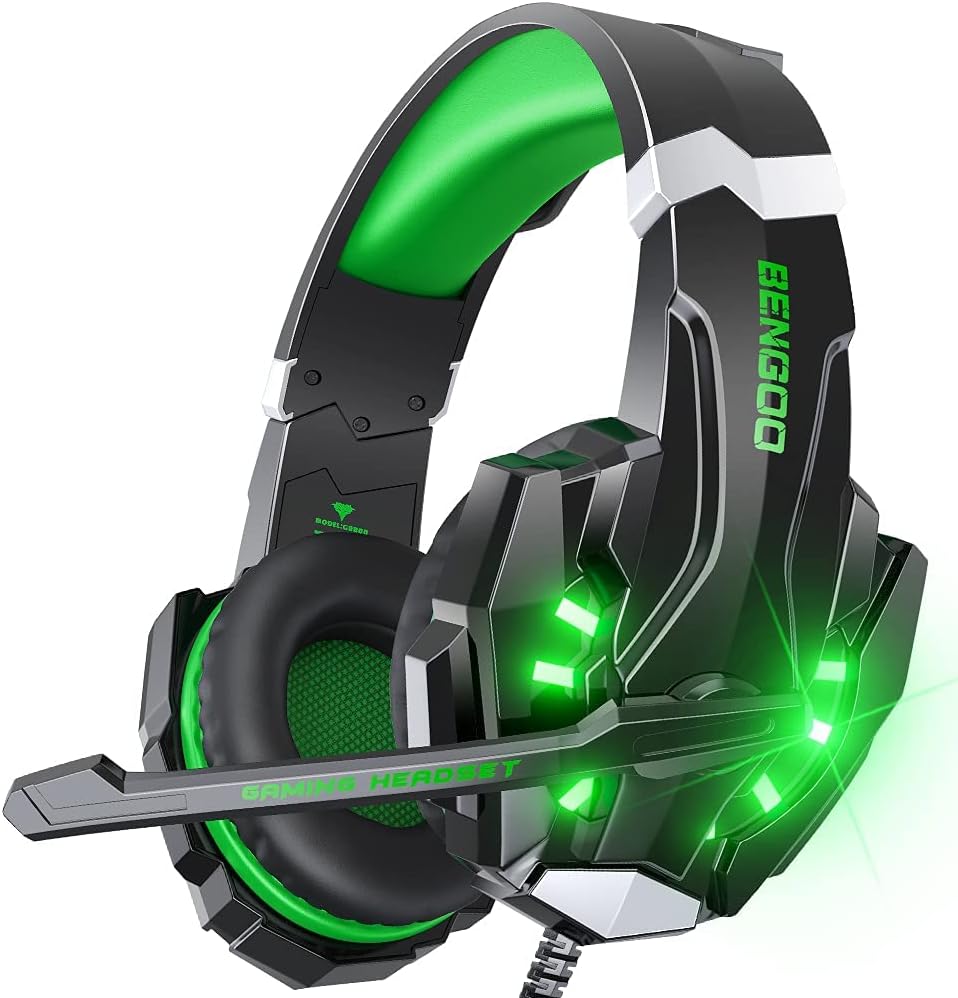 Gaming Headset for PS4 PC Xbox One PS5 Controller
