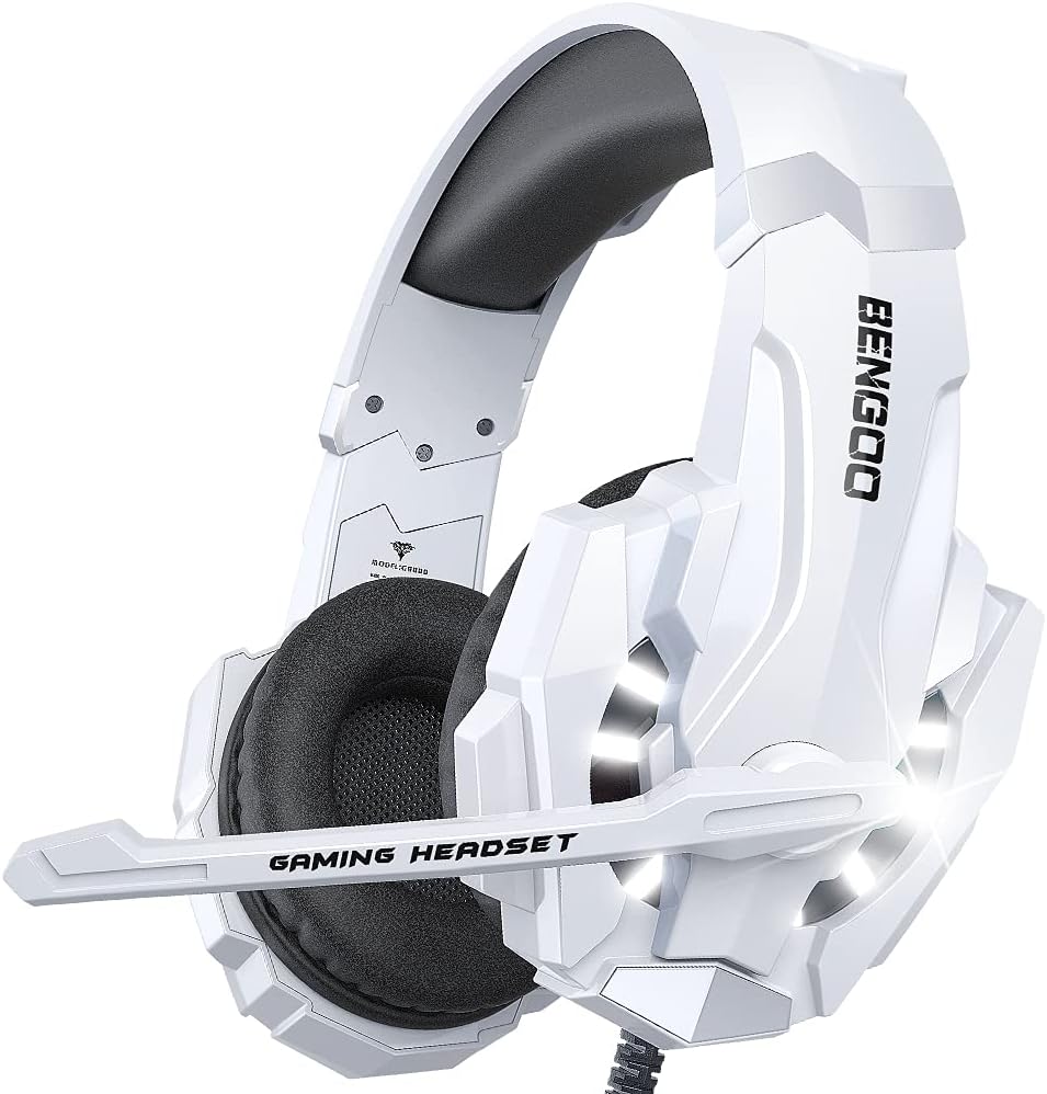 Gaming Headset for PS4 PC Xbox One PS5 Controller