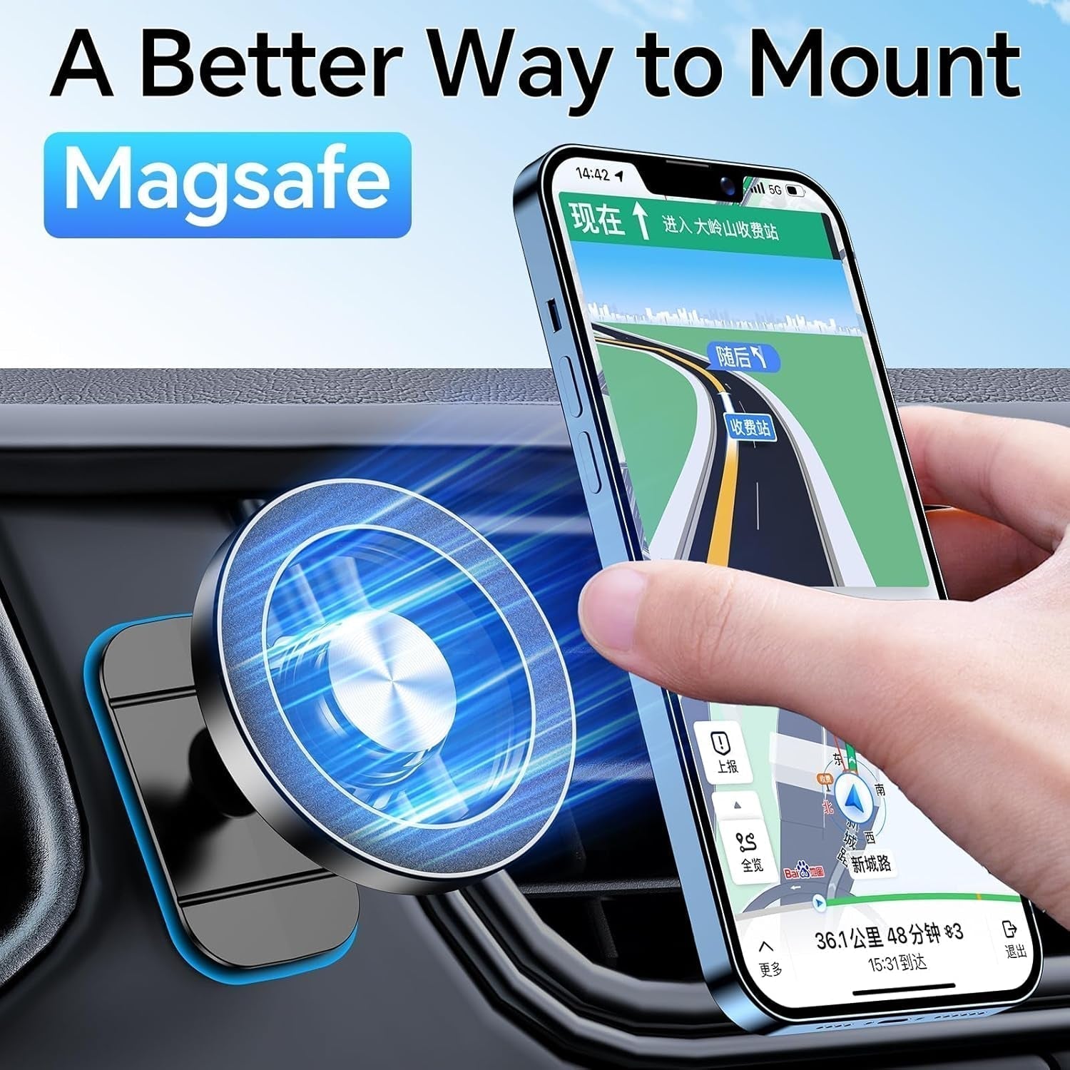 magsafe car mount charger