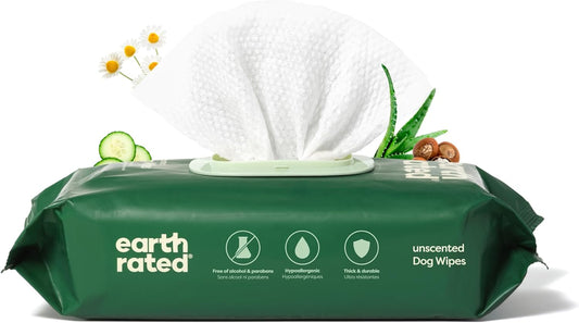 Pet Grooming Wipes for Dogs and Cats