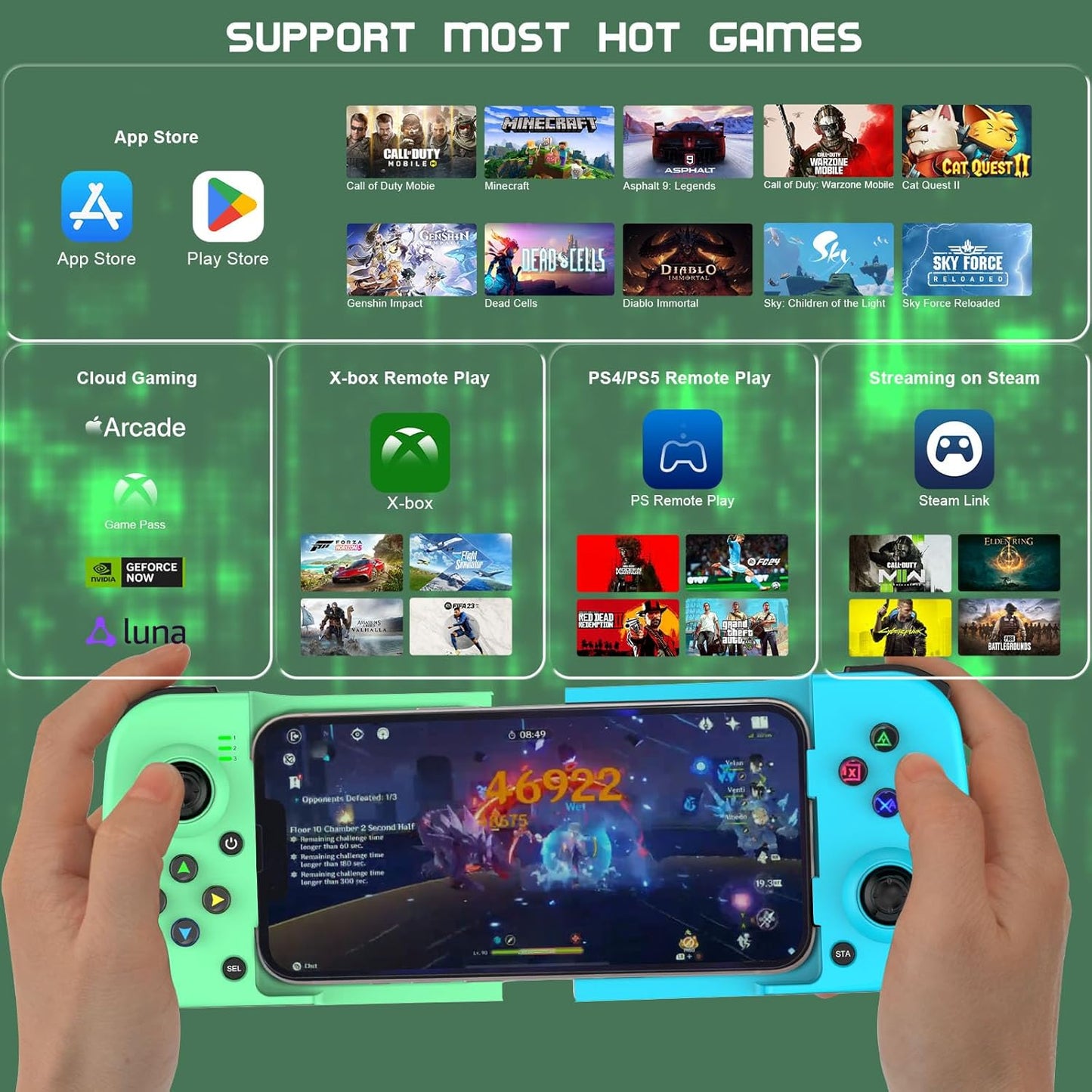 Wireless Mobile Game Controller