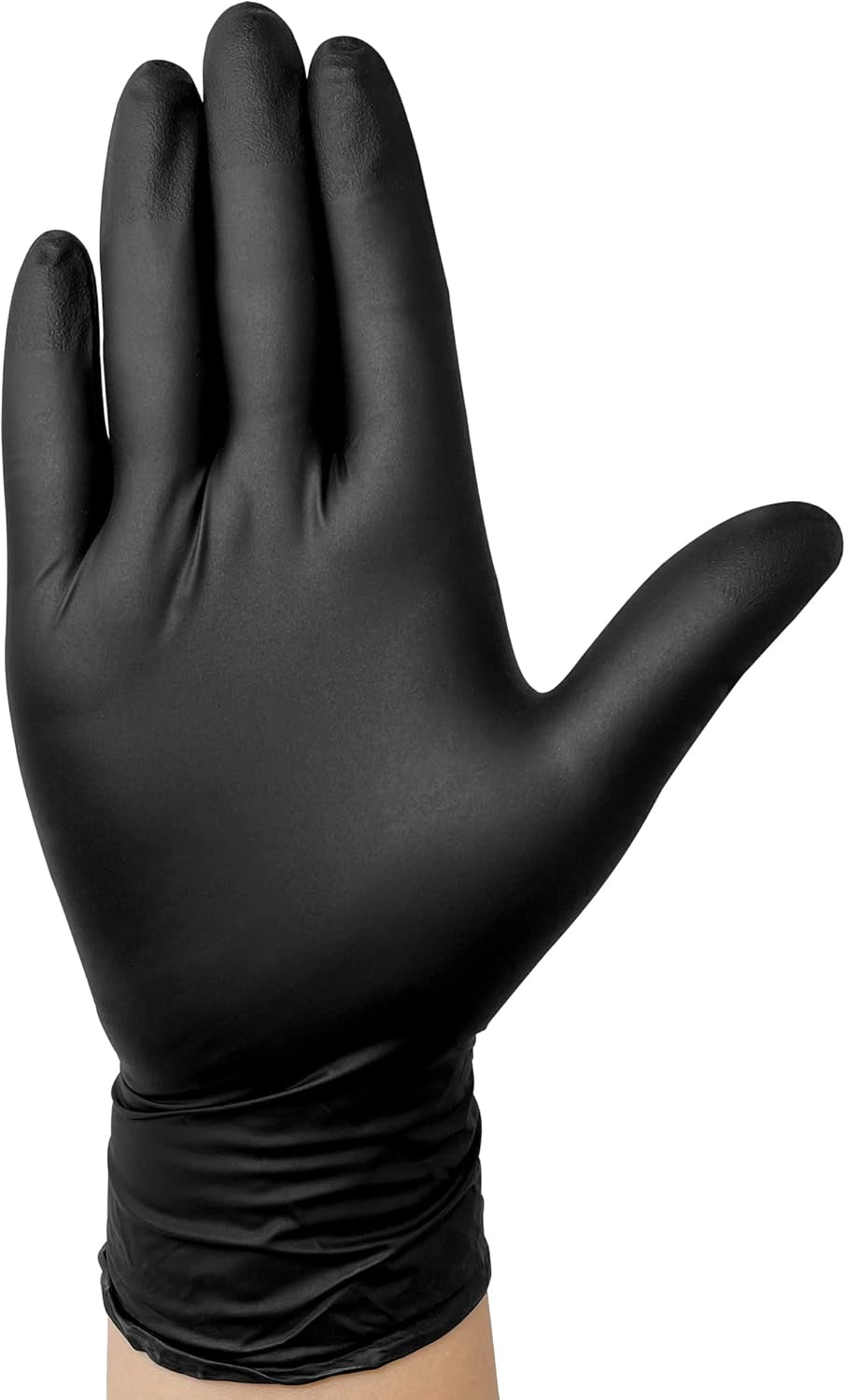 black nitrile gloves