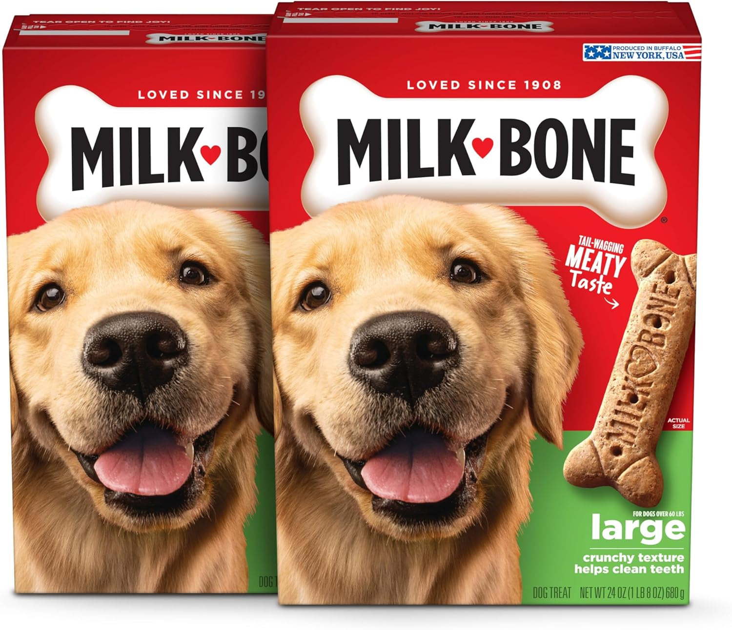 Milk-Bone Original Dog Treats Biscuits for Medium Dogs, 10 Pound