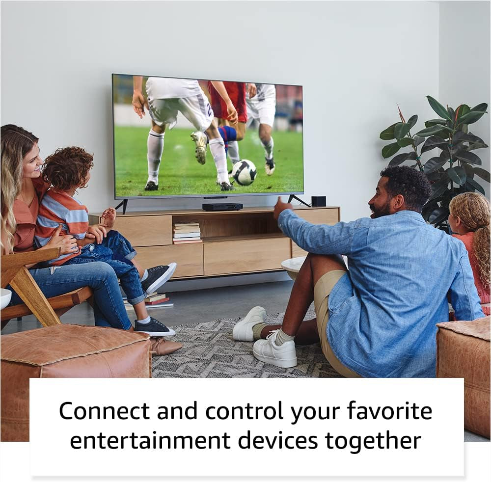 Amazon Fire TV Cube - AI-Enhanced Streaming Device with Hands-Free Alexa, Wi-Fi 6E, and 4K Ultra HD Support