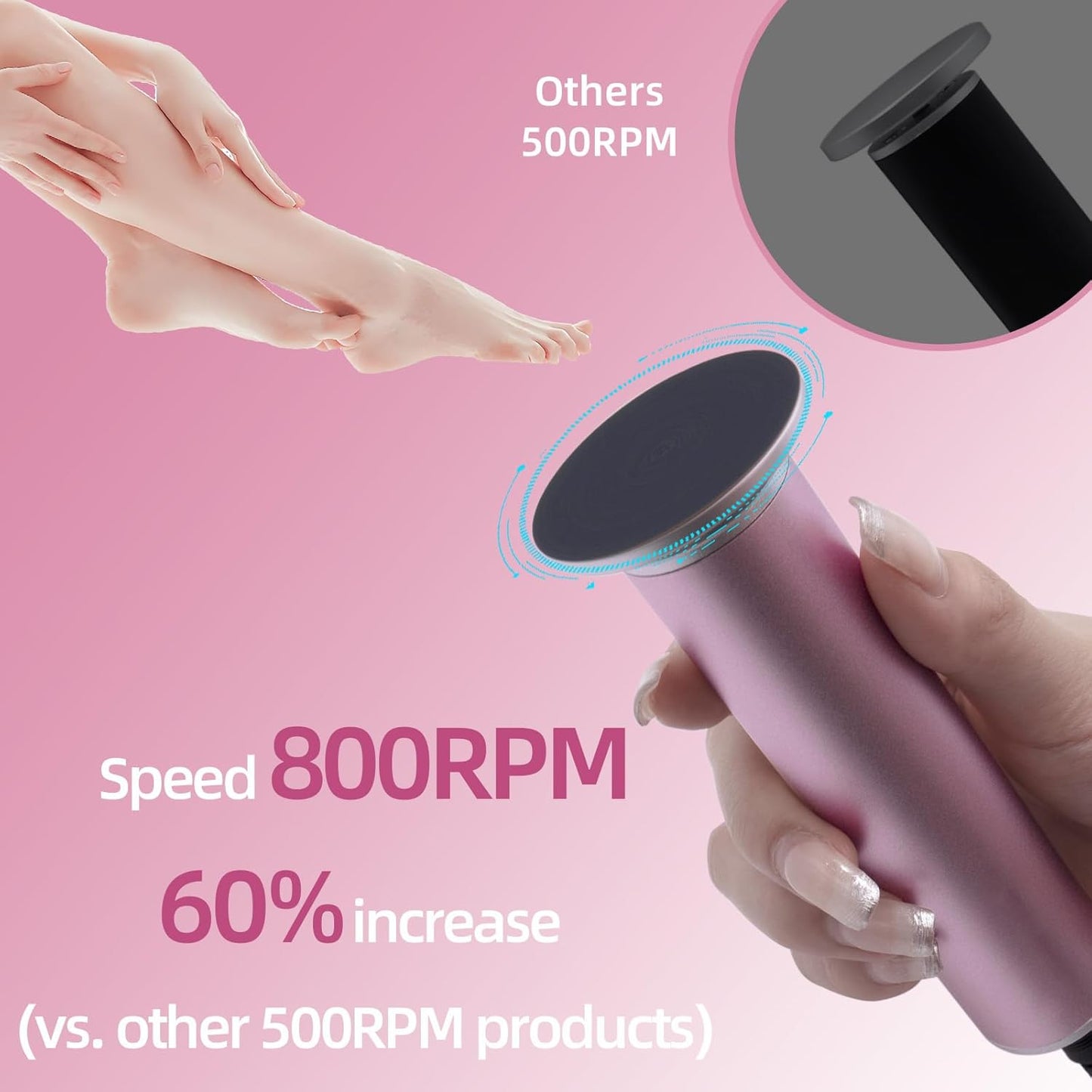 Aluminum Callus Remover for Feet
