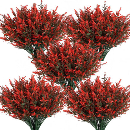 Artificial Greenery Lavender Fake Shrubs