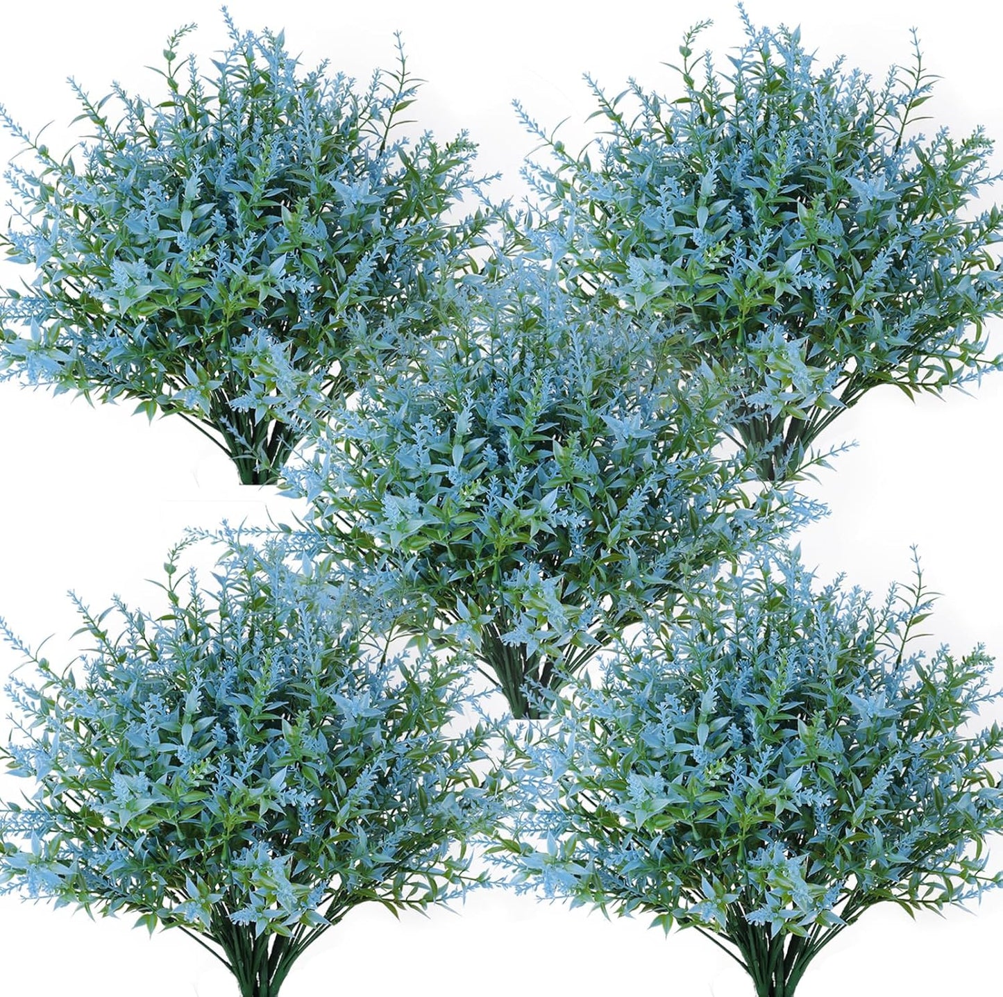 Artificial Greenery Lavender Fake Shrubs