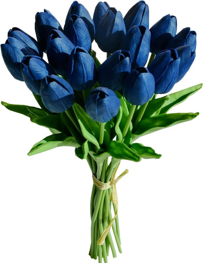 Baby Sound Machine Artificial Tulip Silk Fake Flowers