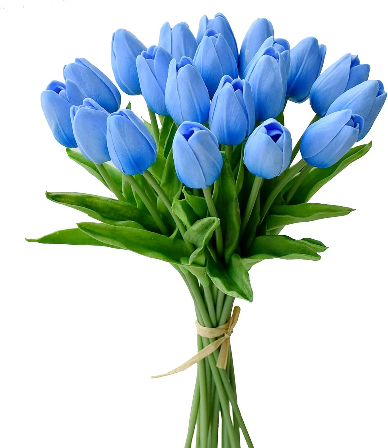 Baby Sound Machine Artificial Tulip Silk Fake Flowers