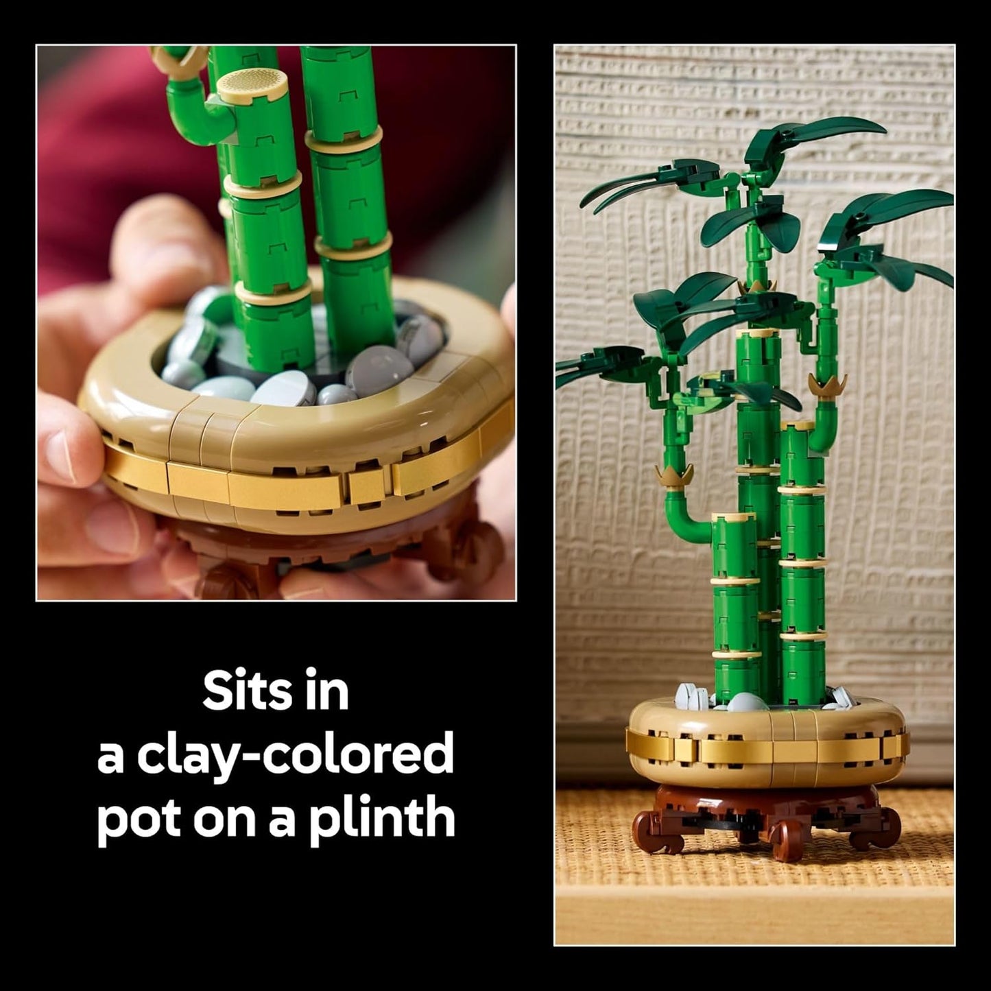 Bamboo Building Set for Indoor Home Décor