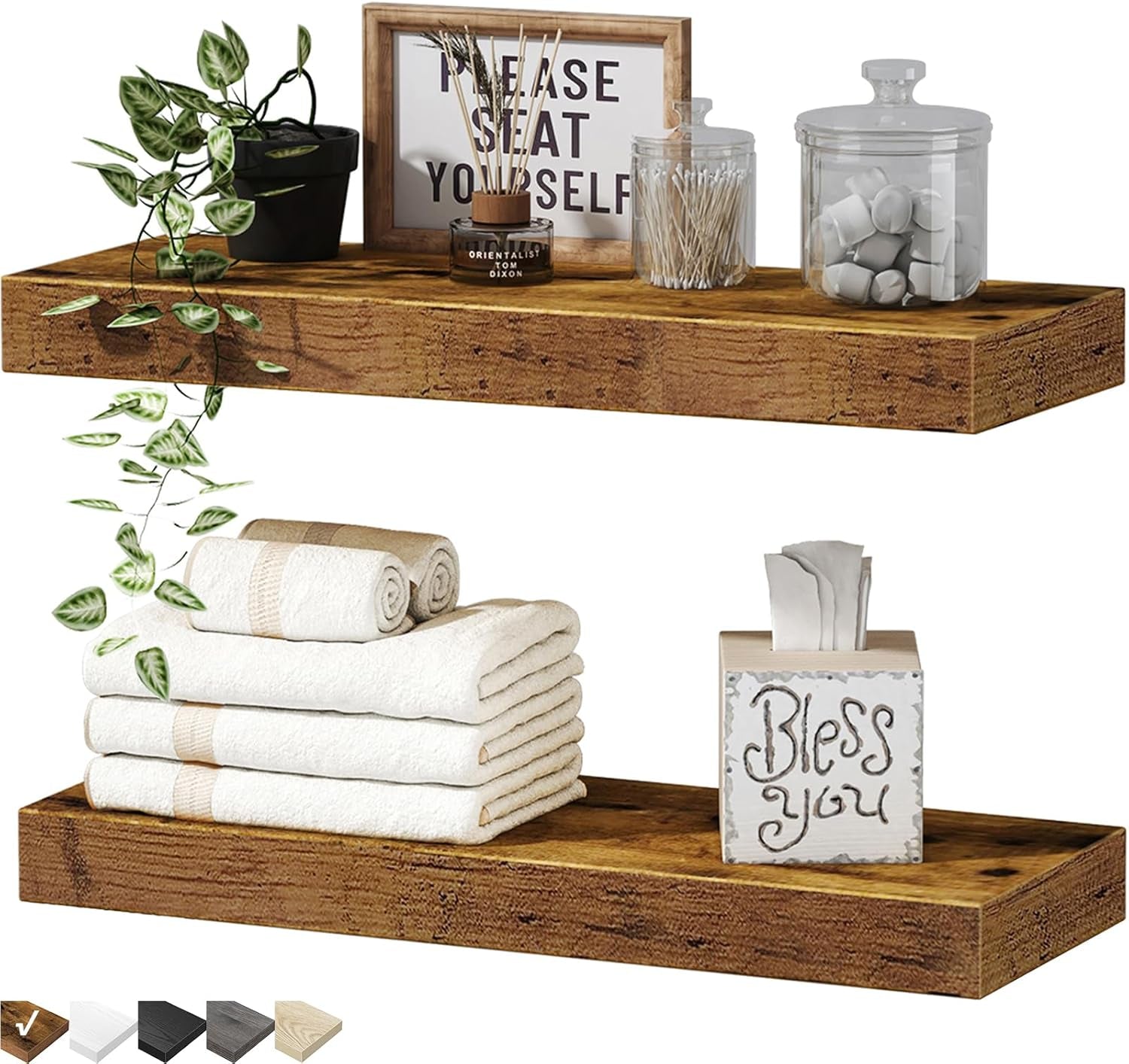 Bathroom Floating Shelves 
