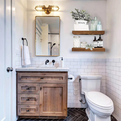Bathroom Floating Shelves 