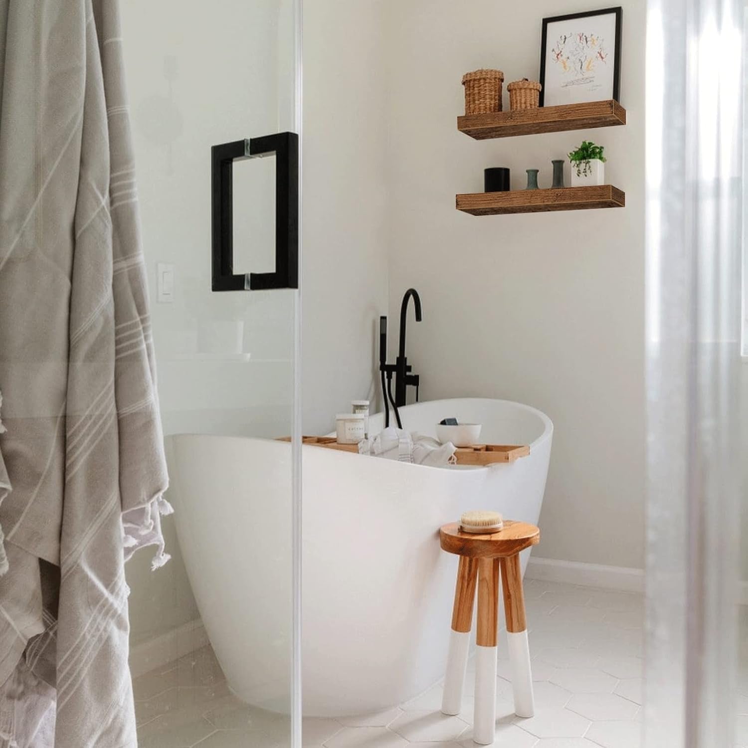Bathroom Floating Shelves 