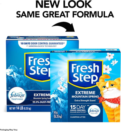 Clumping Litter with Febreze Freshness