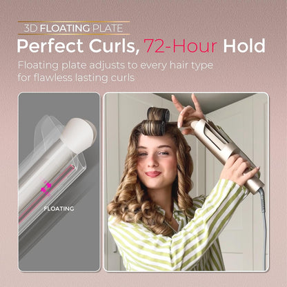 Curling Iron plus Long Barrel Curling