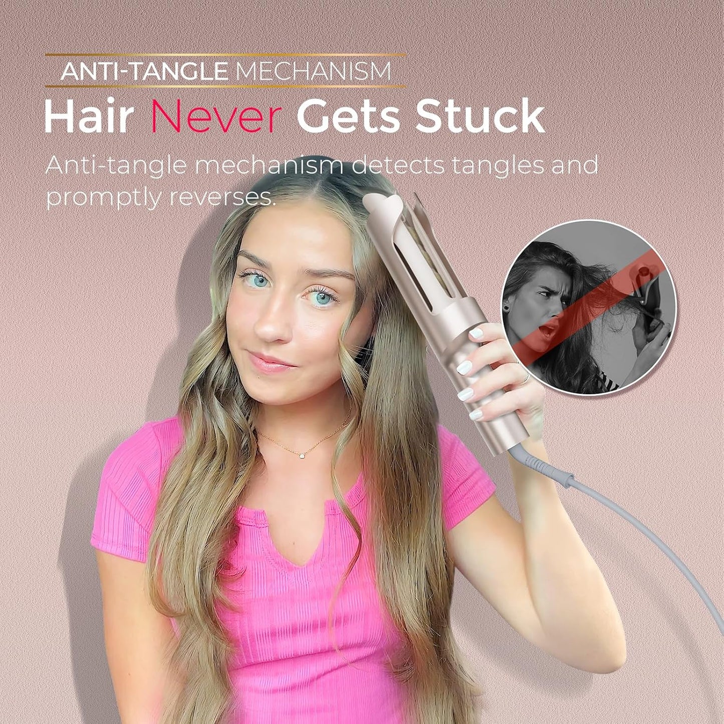 Curling Iron plus Long Barrel Curling
