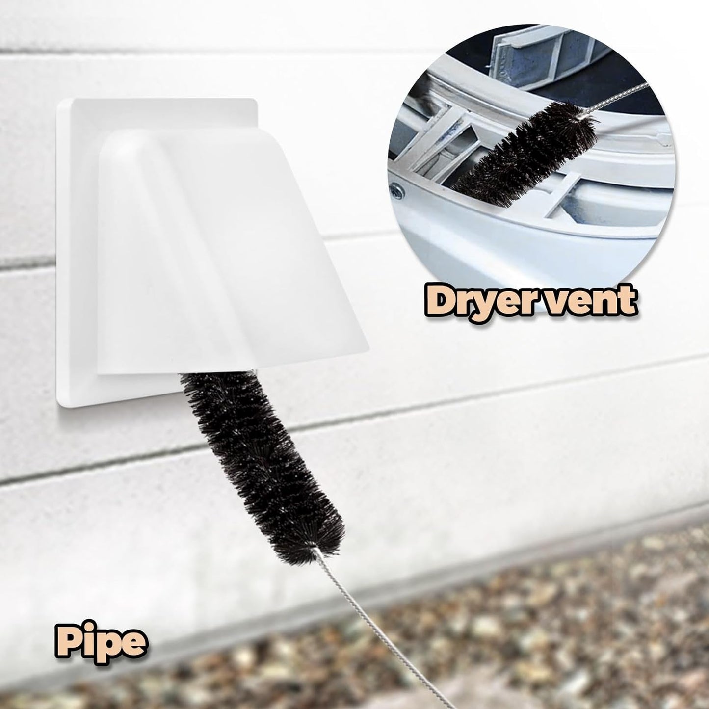 Dryer Vent Cleaner Kit Clothes
