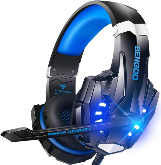 Gaming Headset for PS4 PC Xbox One PS5 Controller