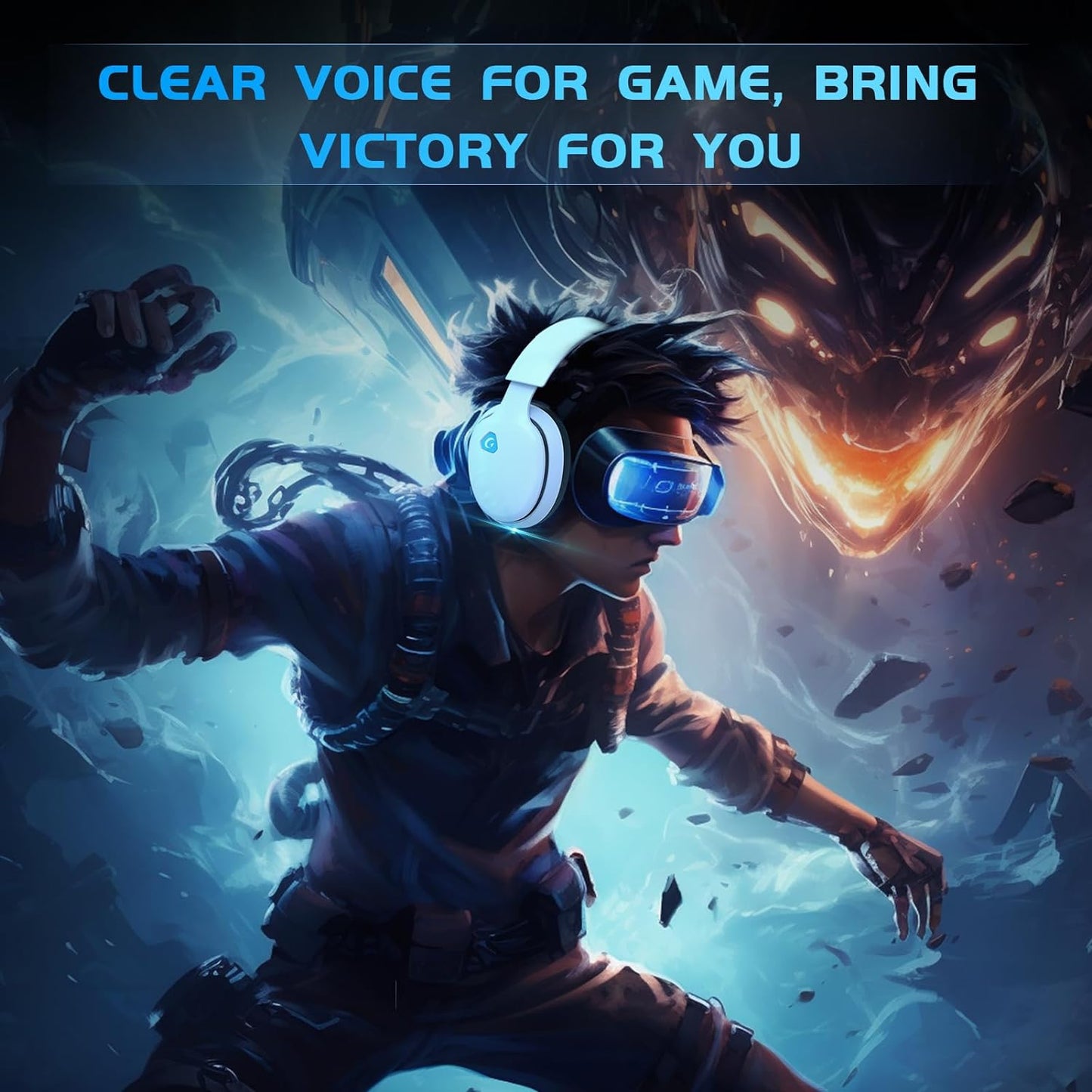 Gaming Headset for PS5, PS4 Fortnite