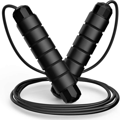  Jump Rope, Tangle-Free Rapid Speed Jumping Rope