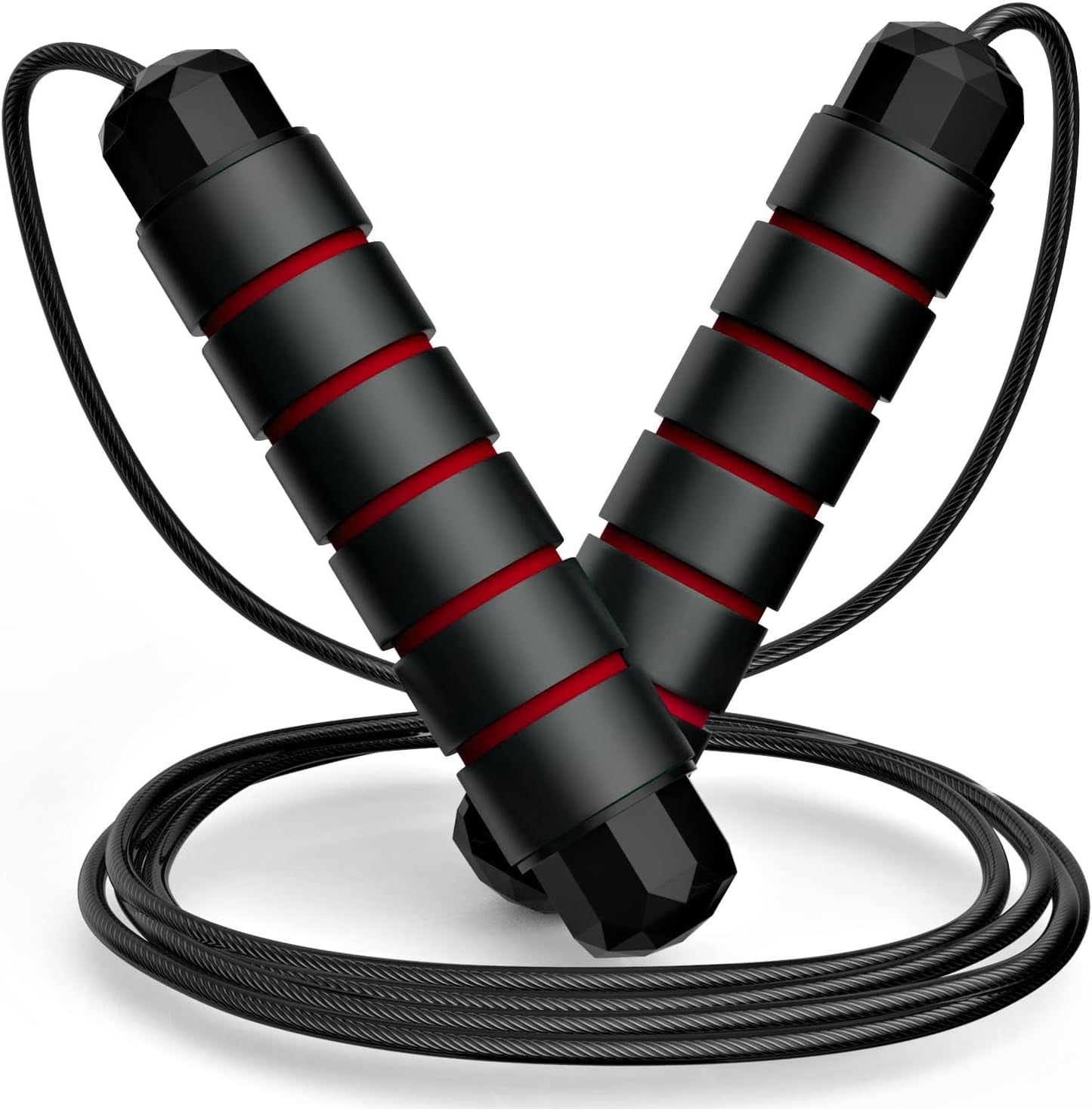  Jump Rope, Tangle-Free Rapid Speed Jumping Rope
