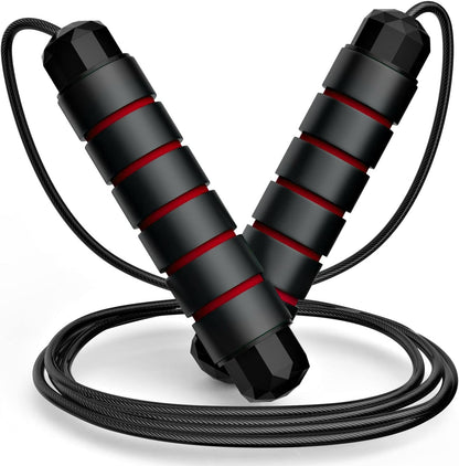  Jump Rope, Tangle-Free Rapid Speed Jumping Rope