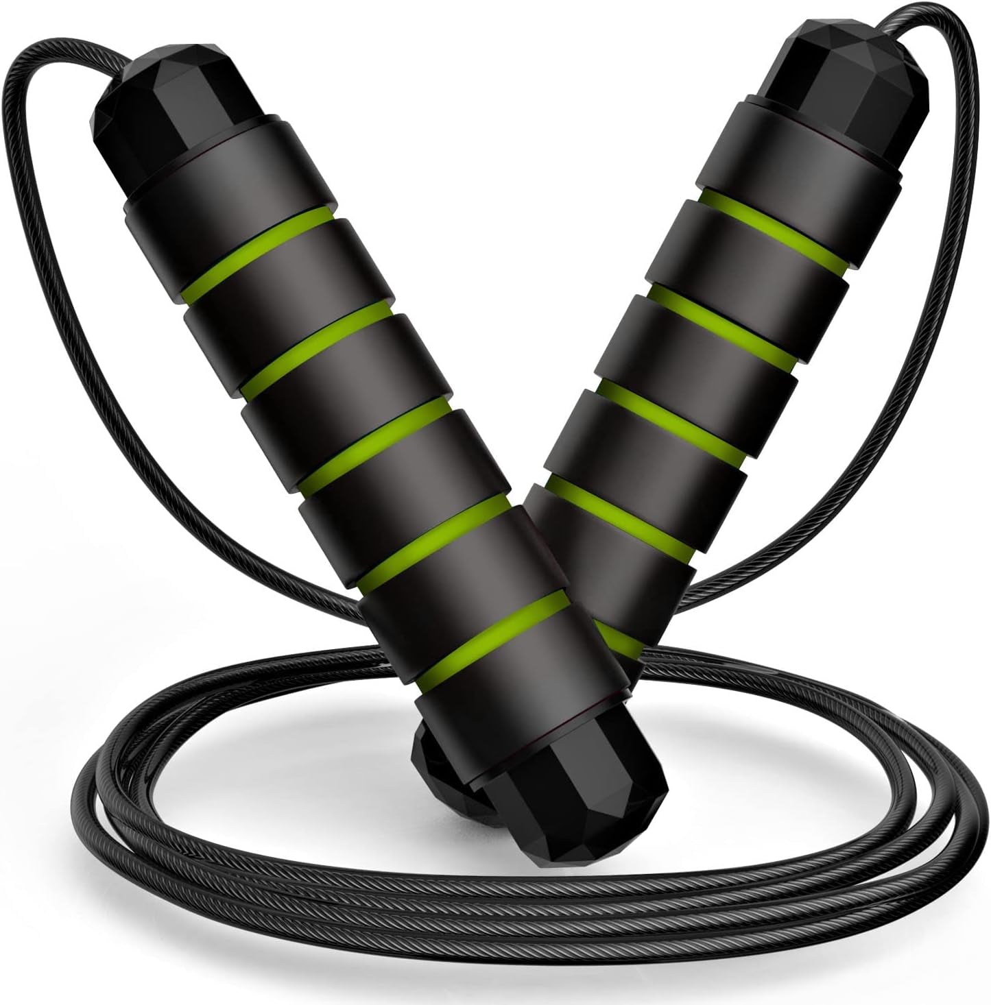 Jump Rope, Tangle-Free Rapid Speed Jumping Rope