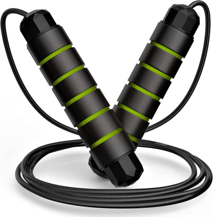  Jump Rope, Tangle-Free Rapid Speed Jumping Rope