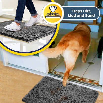 Mat Absorbent Microfiber Dog Door Mat