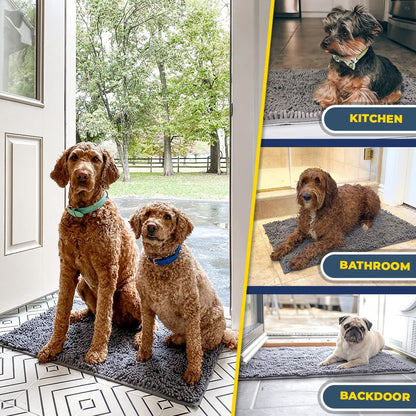 Mat Absorbent Microfiber Dog Door Mat
