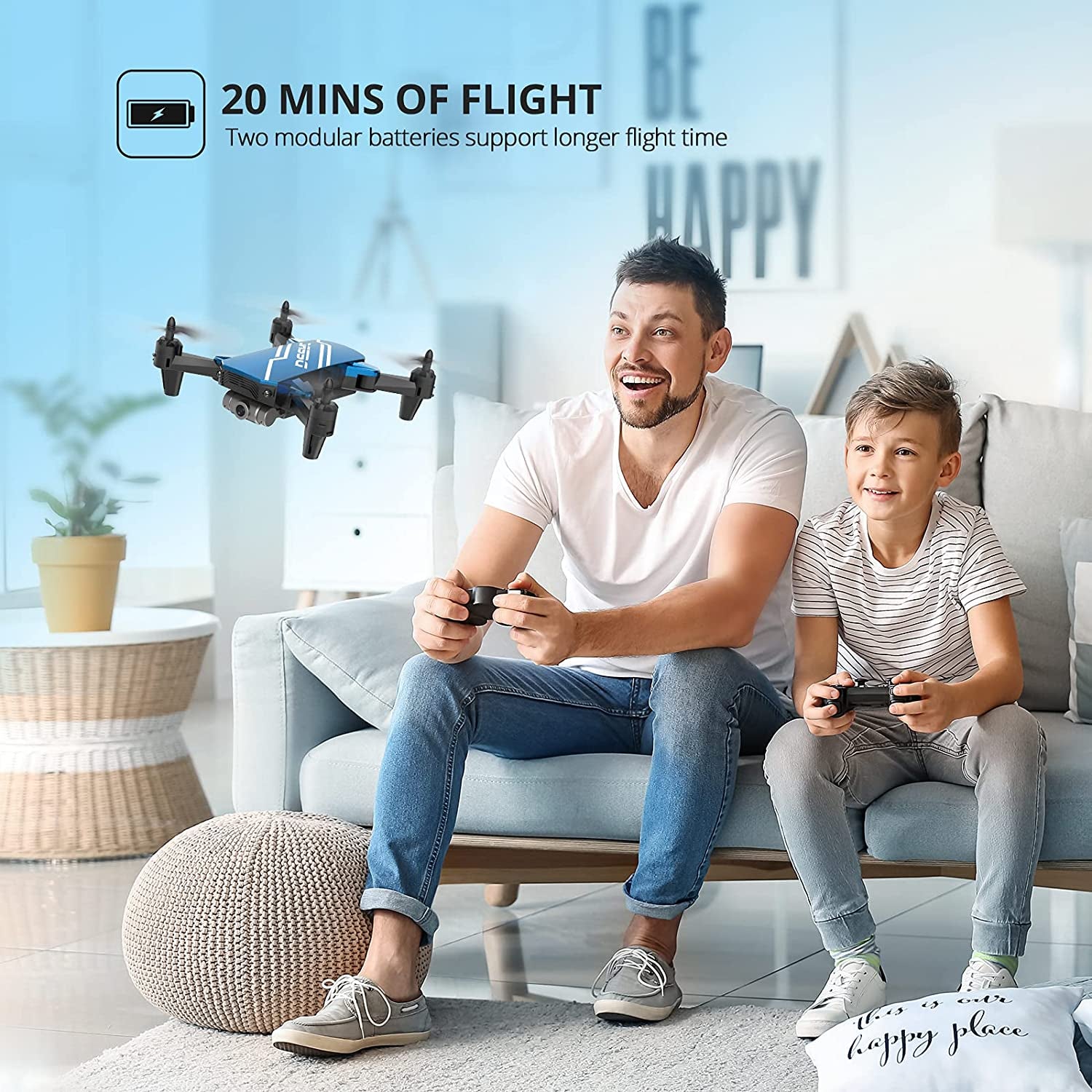 Mini Drone with Camera for Kids