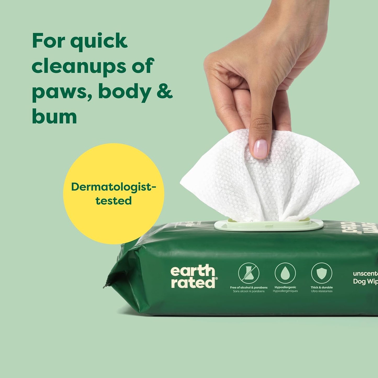 Pet Grooming Wipes for Dogs and Cats