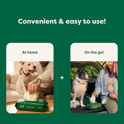 Pet Grooming Wipes for Dogs and Cats