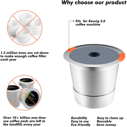 Reusable Cups and Coffee Pods