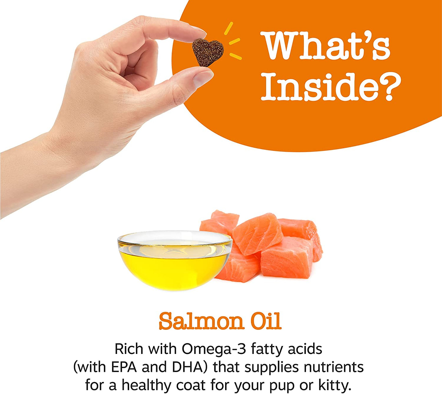 Salmon Oil for Dogs and Cats skin