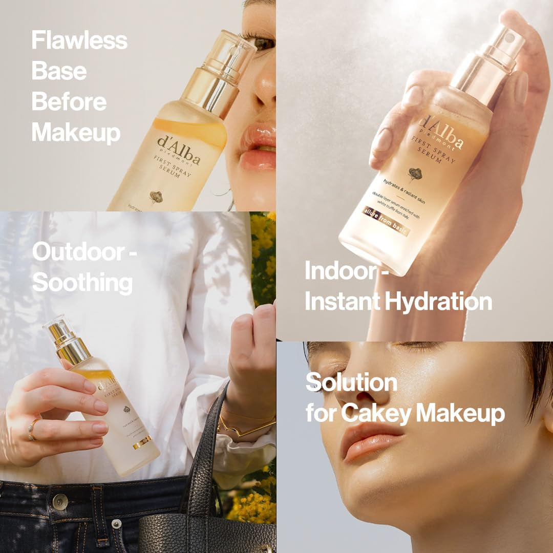 Spray Serum, Vegan Skin Care