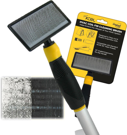 coil brush tool for Tight A/C Coil Spaces