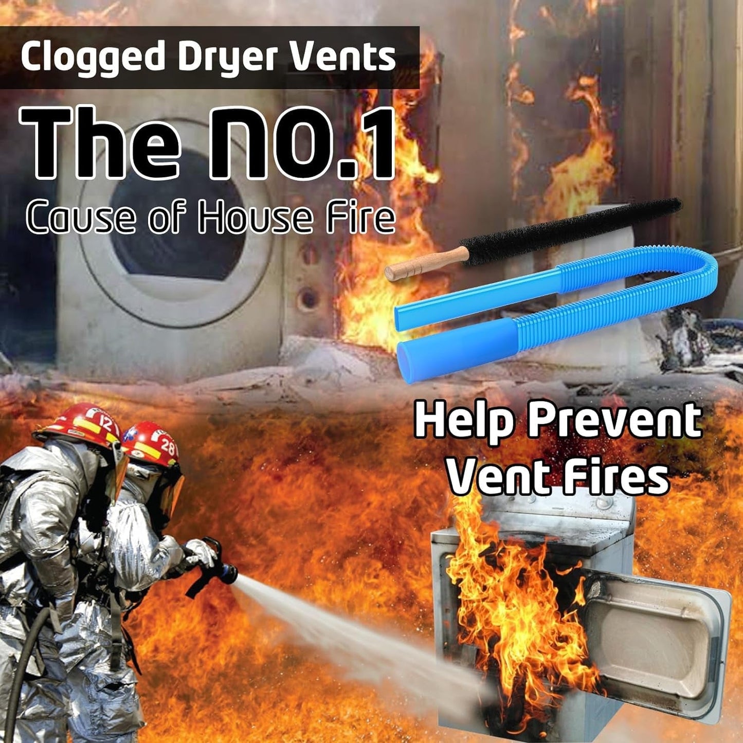 dryer duct cleaning kit