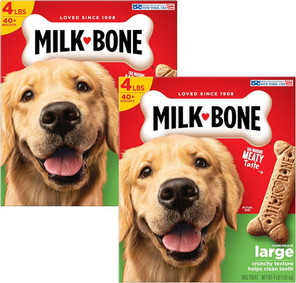 Milk-Bone Original Dog Treats Biscuits for Medium Dogs, 10 Pound